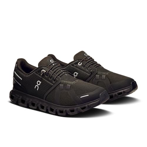 Women's Cloud 6 Running Shoes - Black/Black, Size 8