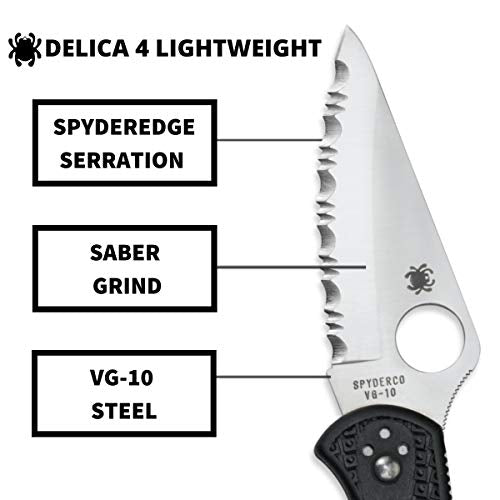 Lightweight Folding Pocket Knife with VG-10 Blade and Non-Slip Handle