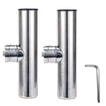 Stainless Steel Fishing Rod Holder Clamp for Rails 7/8 Inch to 1 Inch