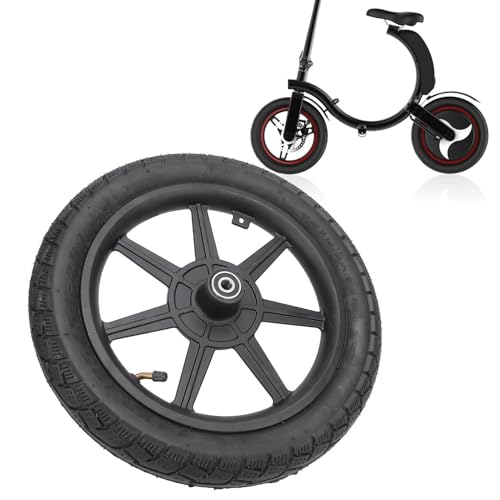 14x2.125 Electric Bike Tire with Rim and Inner Tube All-Terrain Replacement