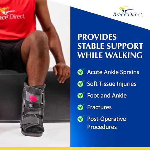 Brace Direct Large Air CAM Walking Boot for Foot & Ankle Support – Post-Surgical Recovery