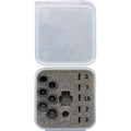 Archery Peep Sight Aperture Kit for Podium Peep System - 6 Pack Black