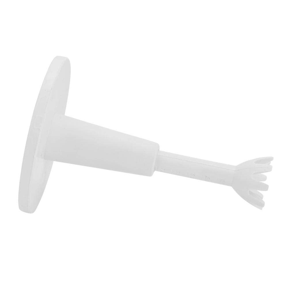 Tbest Rubber Tees for Range Mats 3",CAITON Tee Adjustable Tee Holder Training Driving Long Tea Tee for Lover White (Pack of 2)