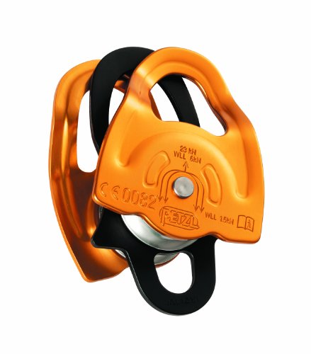 Petzl Gemini Prusik Minding Pulley for Climbing & Hauling Systems