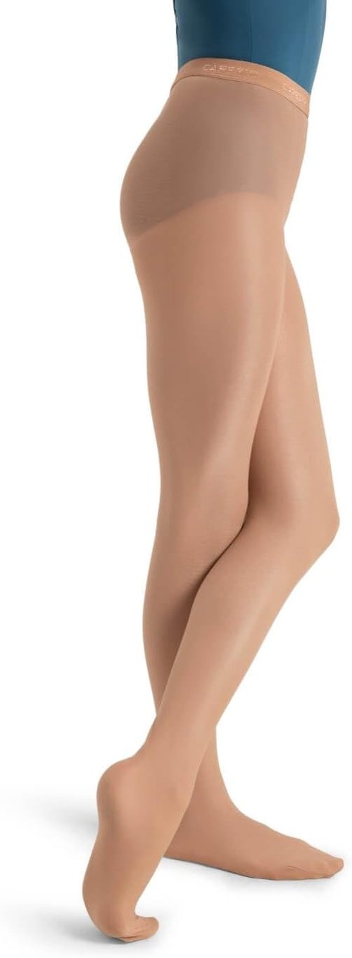 Capezio Ultra Shimmery Footed Tights - Women's Dancewear | Comfortable & Stylish Fit