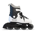 RollingBunny Women's Inline Skates Black/White US Size 7 - Outdoor & Indoor, Durable Shell & Support