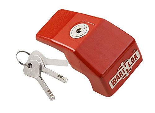 Heavy Duty Trailer Lock with Cast Aluminum Glad Hand Cover and High Security Keys