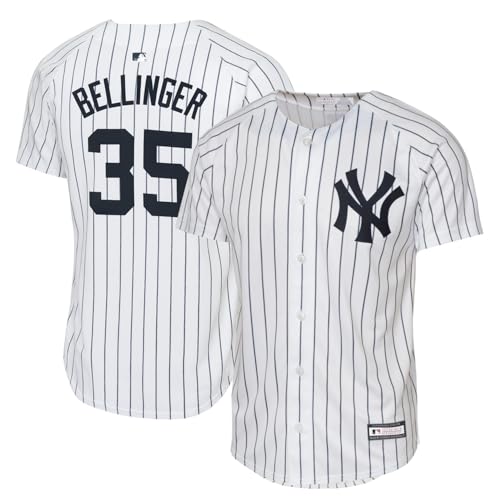 Youth Cody Bellinger NY Yankees Home Jersey Kids White 8-20 MLB