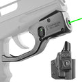 Gun Holster with Green for SCCY CPX1/CPX2 9mm - Concealed Carry IWB