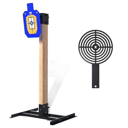 ATFLBOX 1/2 Inch Thick AR500 Steel Target Stand System for Shooting Range