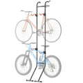 Suchtale Two-Bike Wall & Floor Bicycle Rack - Adjustable Indoor Storage for Road & Mountain Bikes