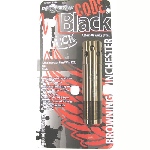 Patternmaster Code Black Duck 12 Gauge Choke Tube for Browning Invector Plus / Winchester SX3 & SX4