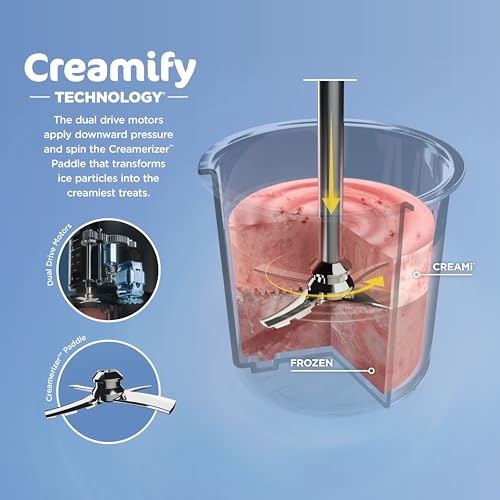 Ninja CREAMi 7-in-1 Ice Cream Maker with 1 Pint | NC299AMZ - Frozen Dessert Maker