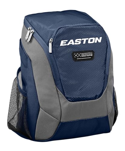Easton Dugout Youth Baseball Backpack Equipment Bag Navy