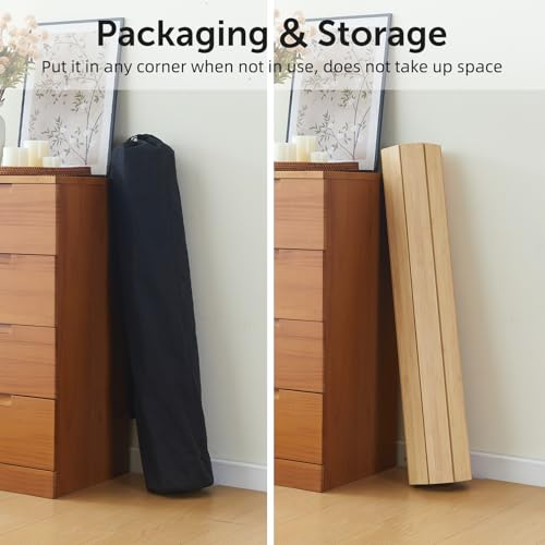 Portable Tap Dance Floor 47.8x31.5 Inches with Storage Bag Solid Cushioned Mat
