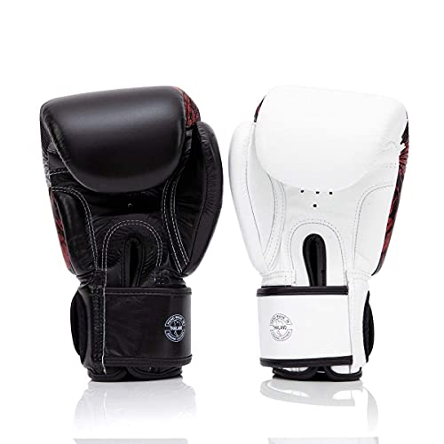 Fairtex 16 oz Limited Edition Boxing Gloves - Full-Grain Leather, Adjustable Fit, Unique Artwork