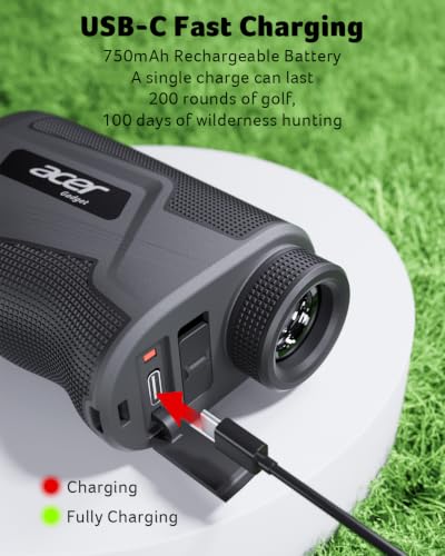 Furvous Acer Golf Rangefinder with Slope On/Off, 800/1200 Yards, Golf Gifts