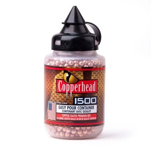 Crosman 737 Copperhead BB's 1500 Count, 4 Pack of 1500