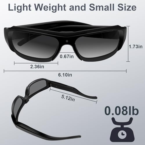 16GB HD Video Camera Sunglasses Polarized UV Protection Sport Action Glasses
