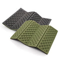 Portable Waterproof Folding Seat Pad - Green 2pcs for Camping Hiking Outdoor