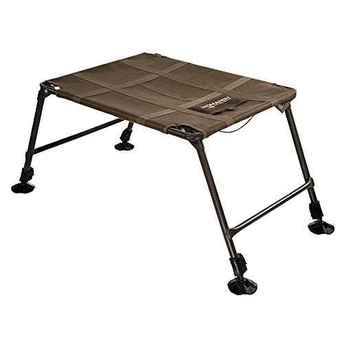 Momarsh Final Stand Adjustable Dog Training & Hunting Platform | Elevated Pet System, Mud Feet, 150lb Capacity