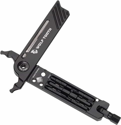 Wolf Tooth 8-Bit Pack Multi-Tool Pliers with 18 Functions - Black