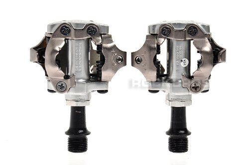 Shimano PD-M540 SPD Off-Road Cycling Pedals Silver - Lightweight, Mud Shedding