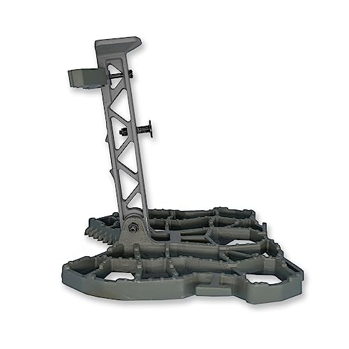 XOP Edge Aluminum Tree Saddle Platform - Adjustable, Ultralight Hunting System (Green)