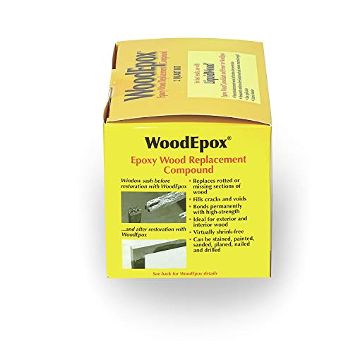 Abatron WoodEpox Kit 2 Quart - Structural Wood Filler & Repair Epoxy