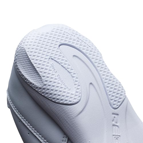 Rebel Athletic Rise White Cheer Shoes - Size 8, Stable Cushion Support