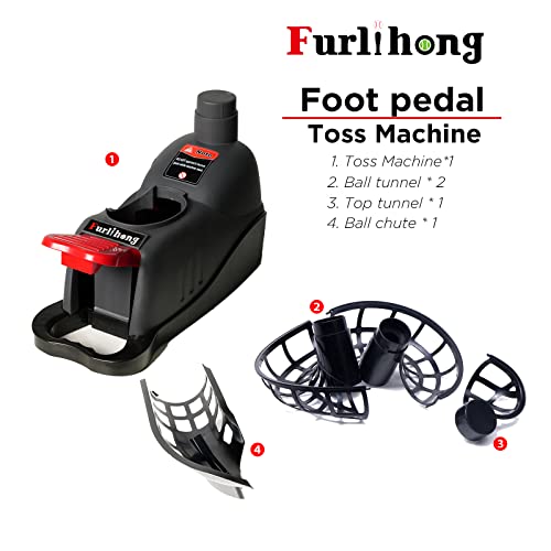 Baseball Soft Toss Machine with Adjustable Angle No Power Needed