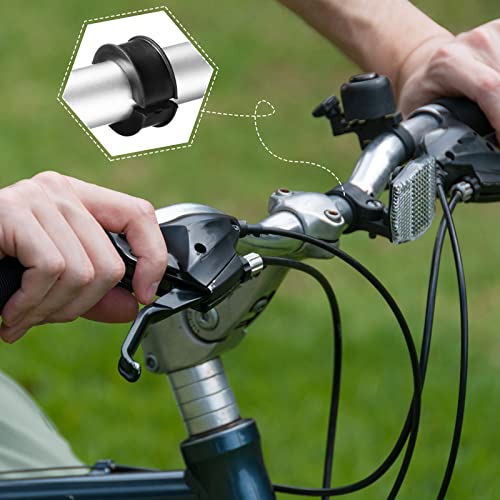 Bike Handlebar Shim Spacers 12-Pack Rubber Adapters for 22.2mm-31.8mm