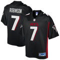 NFL PRO LINE Men's Bijan Robinson Atlanta Falcons Black Jersey XL