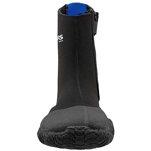 NRS Comm-5 Wetshoe - 5mm Neoprene, Black, Size 11, Durable Grip