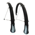 Cycling Fenders Set with Mudflaps for 700c Bikes - Eco-Friendly Recycled Plastic