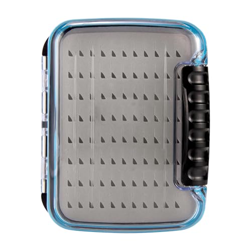 Dr.Fish Waterproof Fly Fishing Box 5X3.9X1.4 Inches Double Sided Storage Case