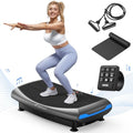 MERACH 4D Vibration Plate Exercise Machine Grey - 450lbs Capacity, 120 Speeds