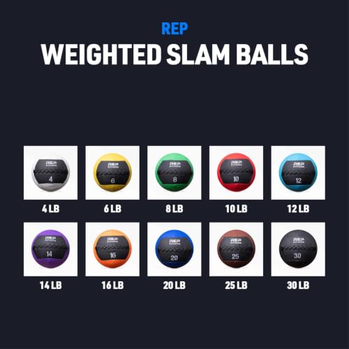 20 lb Weighted Slam Ball for Home Gym & CrossFit Fitness