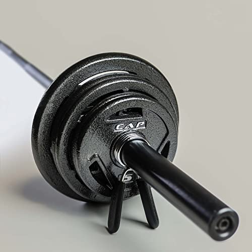 CAP Olympic Weight Set Starter Kit with 7ft Barbell & 350lb Plates