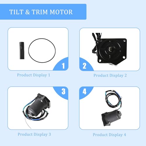 WFLNHB Tilt Trim Motor for Yamaha Outboard F75 F90 2005-2018 Replacement