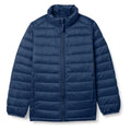 Kids Waterproof Puffer Jacket - Large Navy Lightweight & Packable