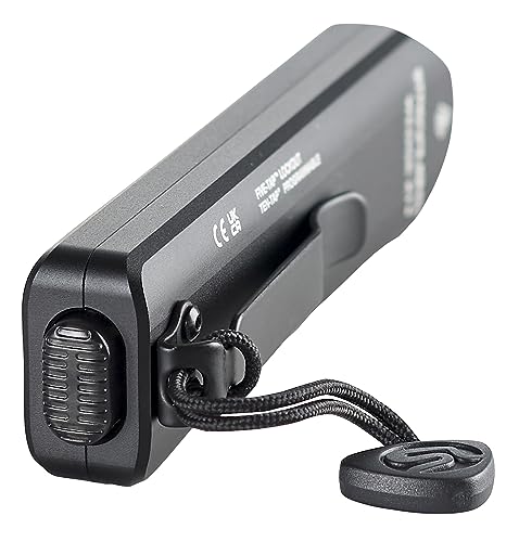 Streamlight Wedge XT 500-Lumen Flat EDC Flashlight - Black, Rechargeable