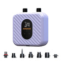 Rechargeable Paddle Board Pump with 7 Nozzles, Auto-Off, Lightweight, Fast Inflation
