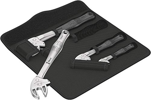 Wera 6004 Joker 4-Piece Self-Adjusting Spanner Set with Pouch