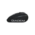 Diadem Tour v3 9PK Tennis Racket Bag – Holds Up to 9 Rackets, Adjustable Shoulder Straps, Separate Shoe Compartment, Durable Travel Gear for Players of All Levels (Black)
