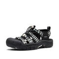 KEEN Women's Newport H2 Water Sandals Black Gingham Size 9 - Closed Toe, Water-Friendly