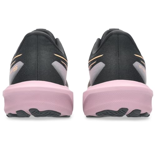 ASICS Women's GT-1000 15 Running Shoes - Black Taro Purple 7.5