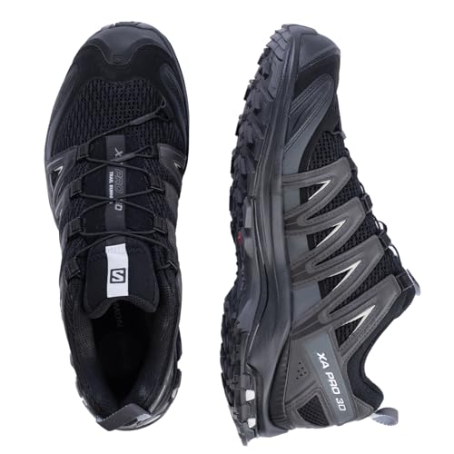 Salomon Men’s XA PRO 3D Trail Running Shoes Black/Magnet/Quiet Shade 9.5