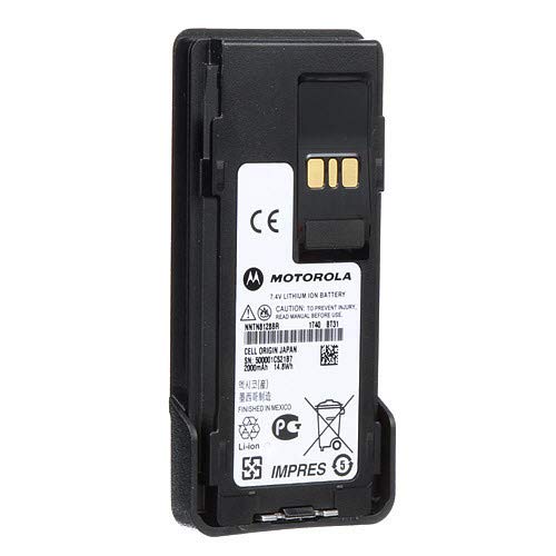 Motorola NNTN8128BR Slim 1900mAh IP67 Submersible Battery for APX Radios