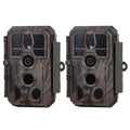 GardePro E5S 2-Pack Trail Camera - 64MP Photos & 1296P HD Video, Waterproof, Fast Trigger